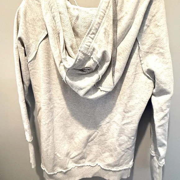 Lululemon Go Forward Pullover Fleece Cowl Neck Heathered Grey - Picture 2 of 7